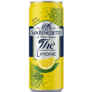 ice tea san benedetto citron boisson italienne canette 33cl | little r.m