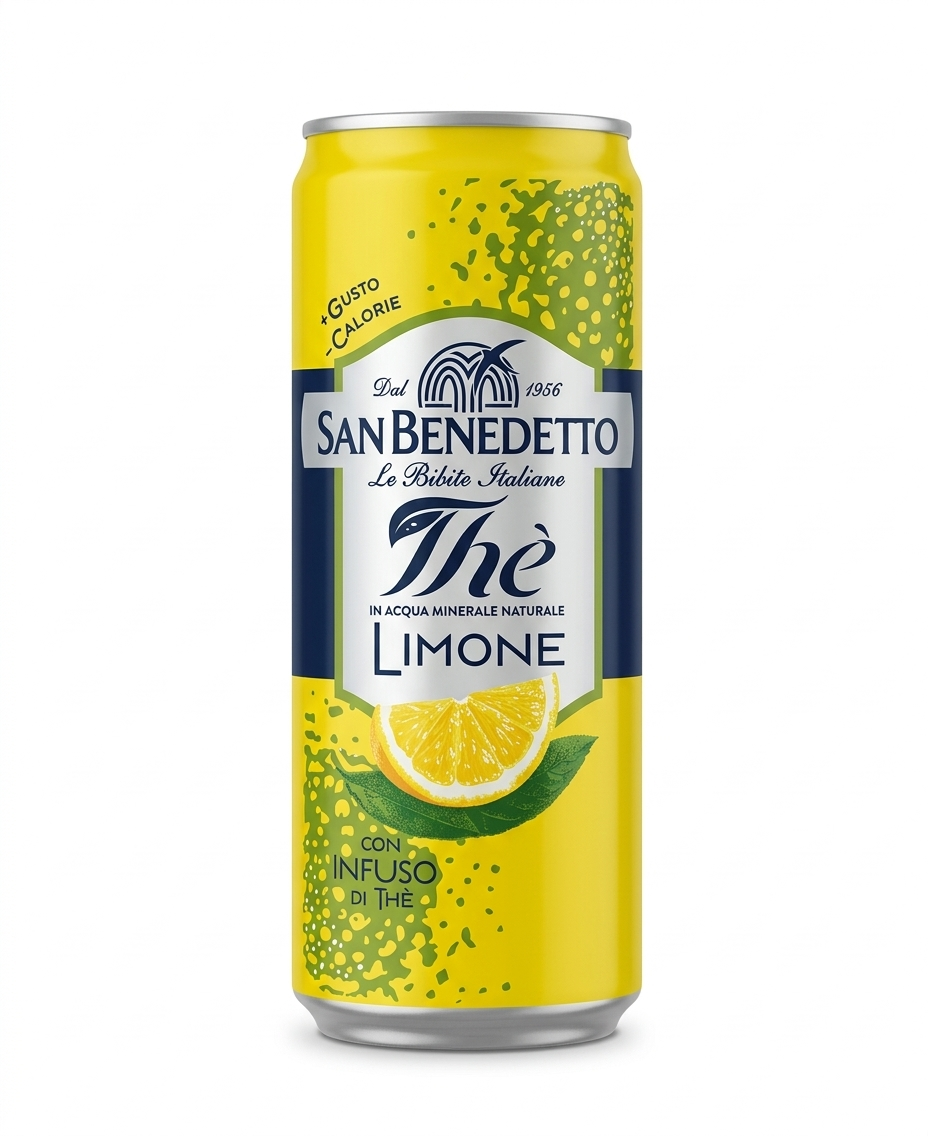 ice tea san benedetto citron boisson italienne canette 33cl | little r.m ice tea san benedetto citron boisson italienne canette 33cl | little r.m